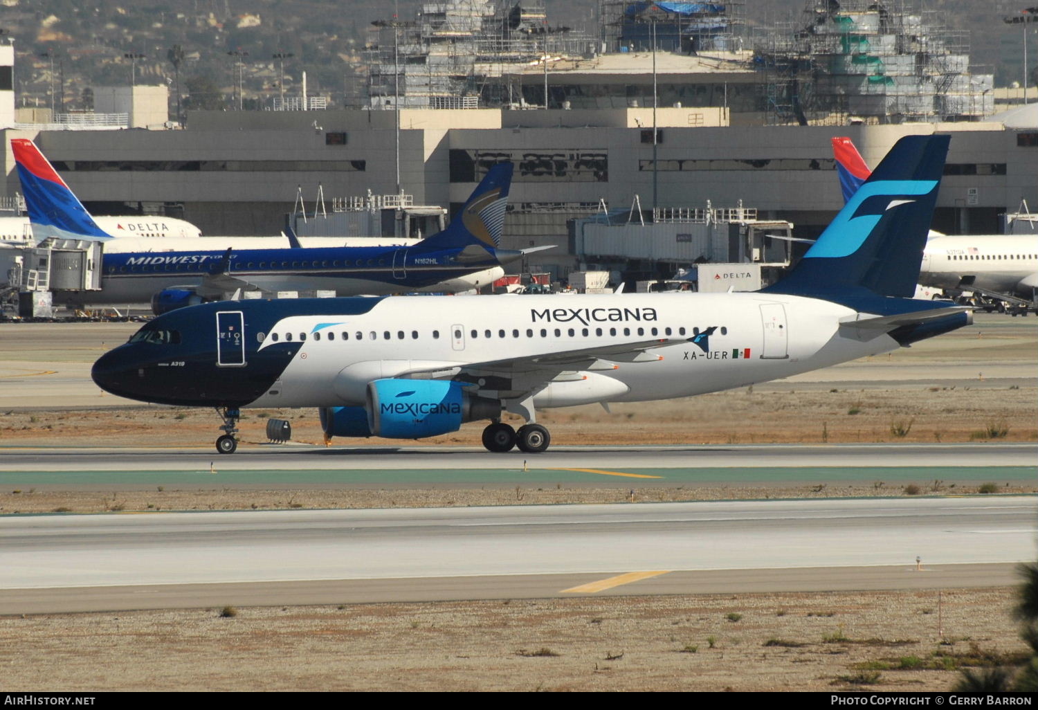 Aircraft Photo of XA-UER | Airbus A319-112 | Mexicana | AirHistory.net #292676