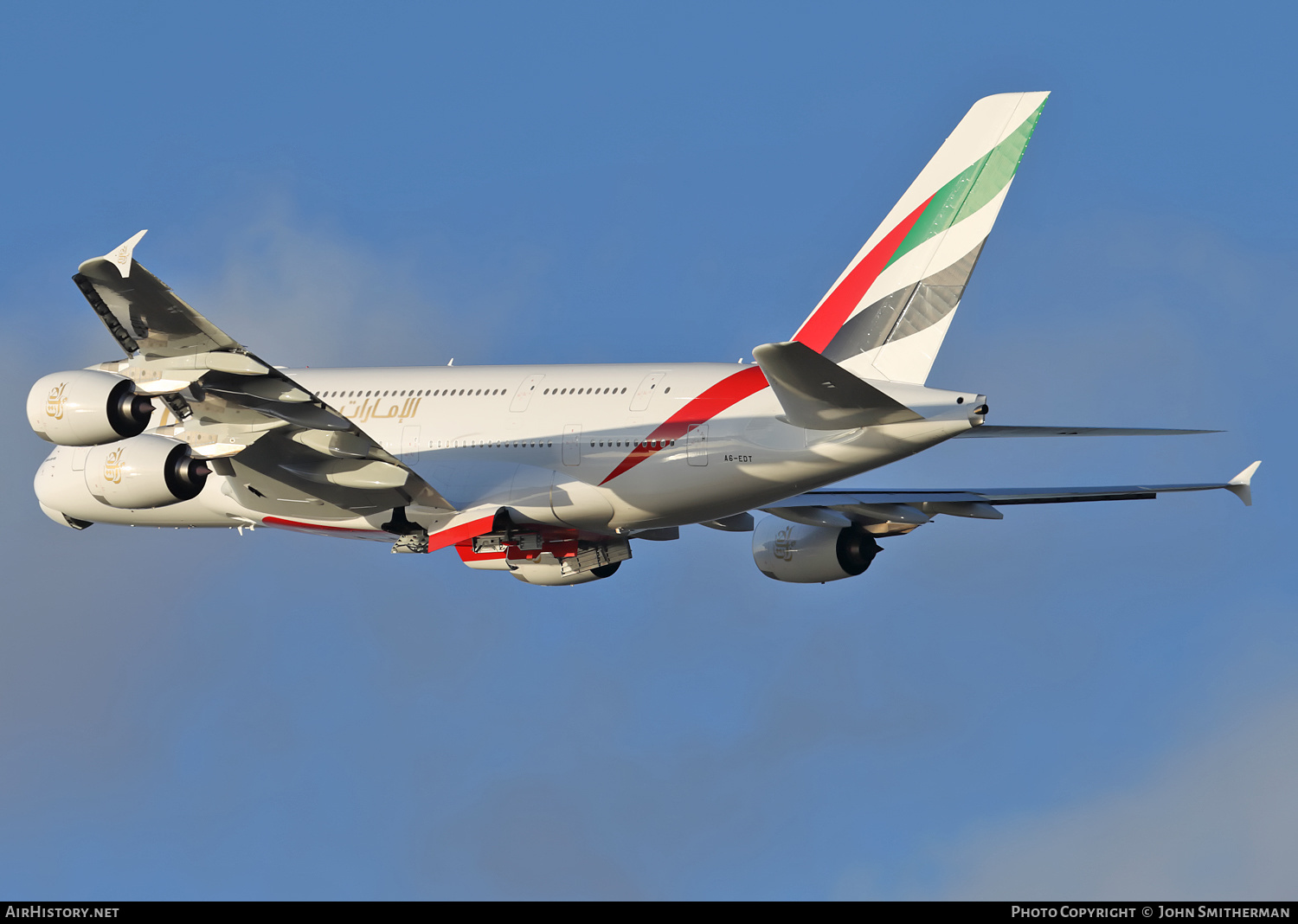 Aircraft Photo of A6-EDT | Airbus A380-861 | Emirates | AirHistory.net #292690