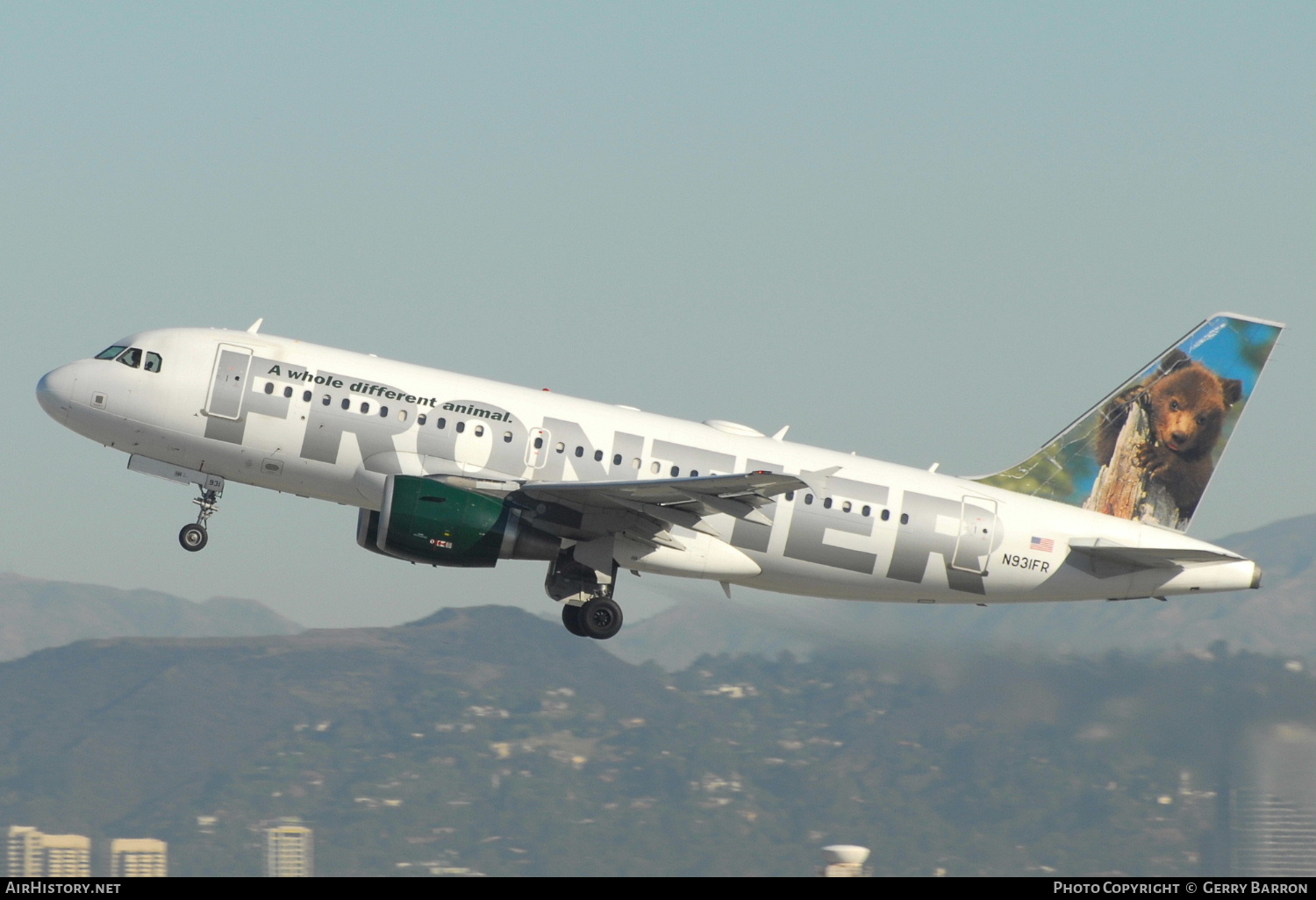 Aircraft Photo of N931FR | Airbus A319-111 | Frontier Airlines | AirHistory.net #292692