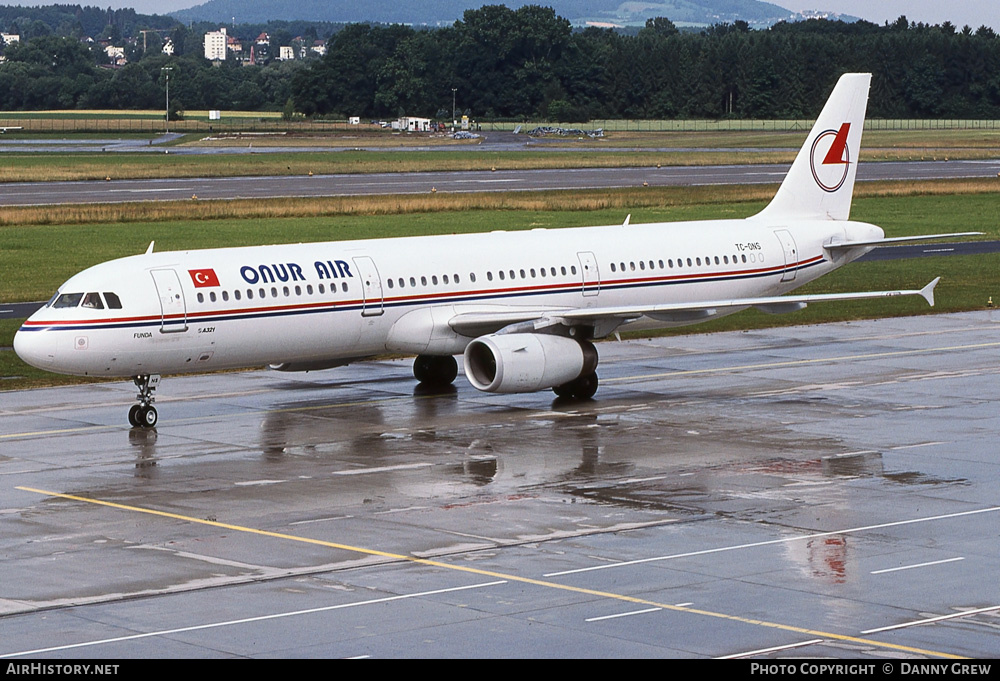 Aircraft Photo of TC-ONS | Airbus A321-131 | Onur Air | AirHistory.net #292695