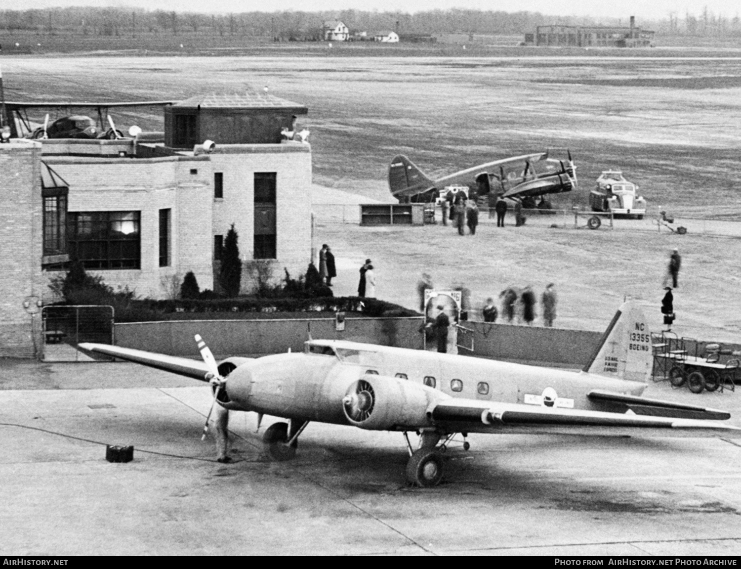 Aircraft Photo of NC13355 | Boeing 247 | United Air Lines | AirHistory.net #292719
