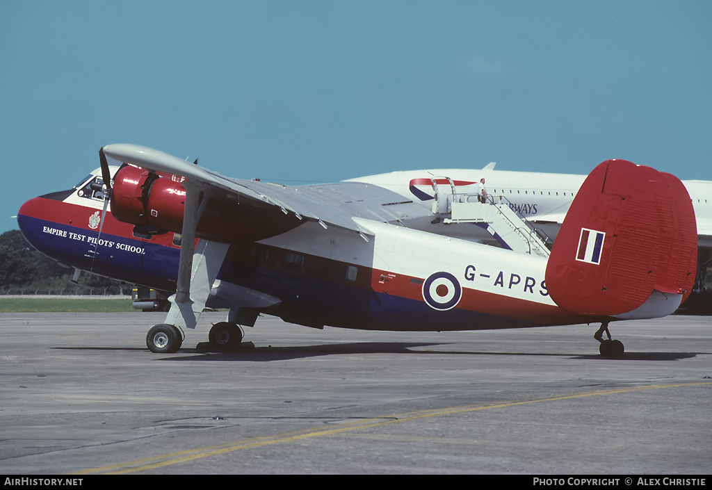 Aircraft Photo of G-APRS | Scottish Aviation Twin Pioneer Series 3 | UK - Air Force | AirHistory.net #292738