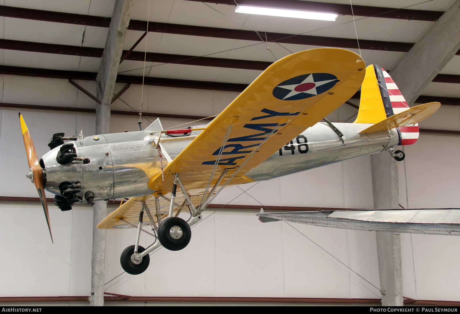 Aircraft Photo of 41-15736 | Ryan PT-22 Recruit (ST3KR) | USA - Air Force | AirHistory.net #292754