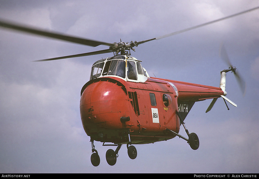 Aircraft Photo of G-ANFH | Westland WS-55 Whirlwind 1 | BEA - British European Airways | AirHistory.net #292773