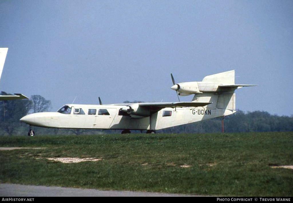 Aircraft Photo of G-BDKN | Britten-Norman BN-2A Mk.3-2 Trislander | AirHistory.net #292776