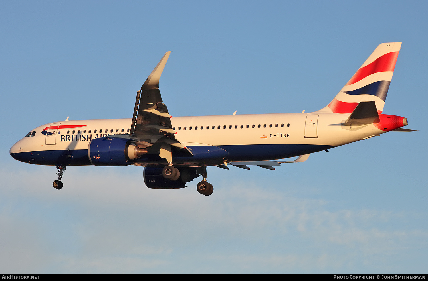 Aircraft Photo of G-TTNH | Airbus A320-251N | British Airways | AirHistory.net #292794