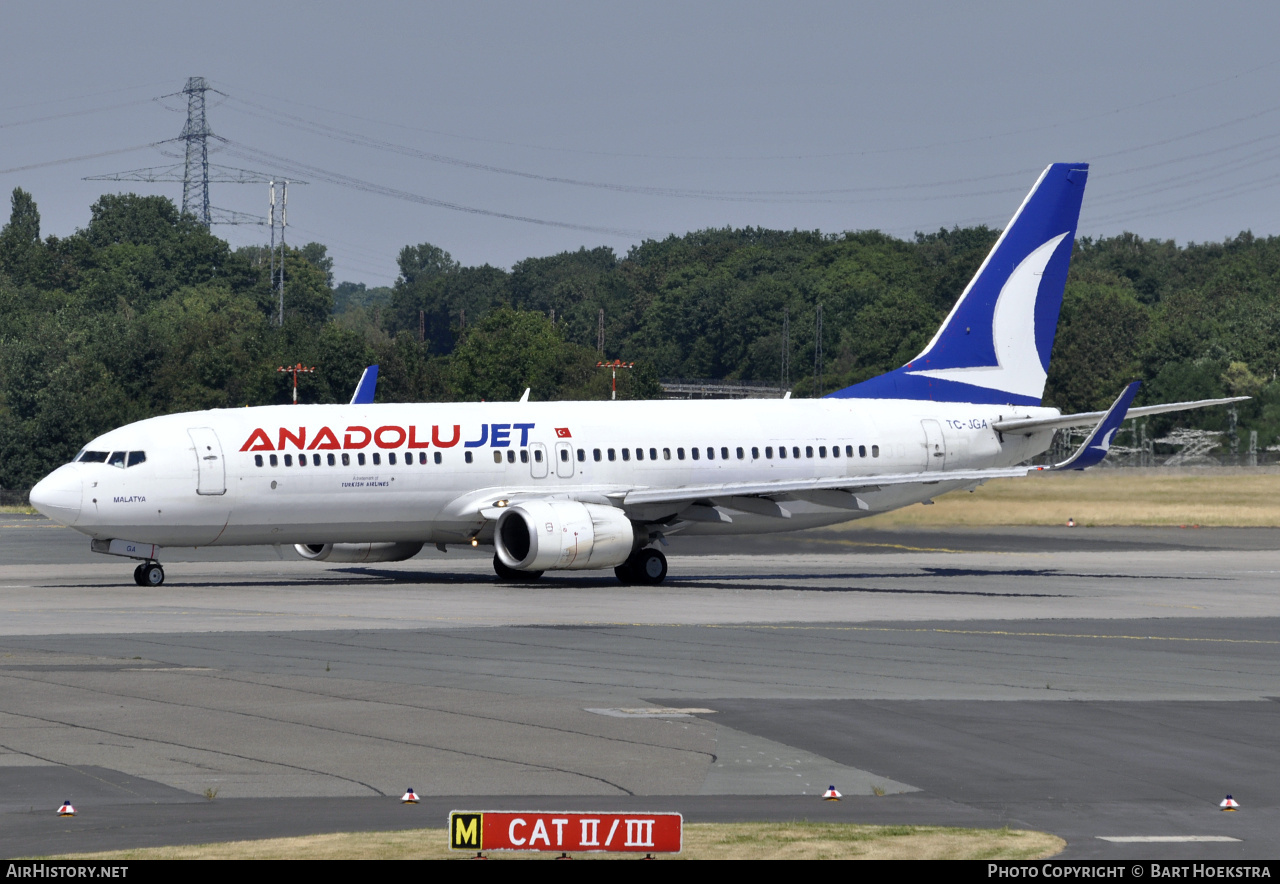 Aircraft Photo of TC-JGA | Boeing 737-8F2 | AnadoluJet | AirHistory.net #292796