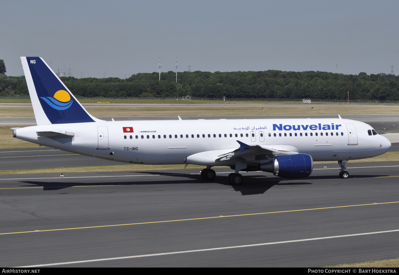 Aircraft Photo of TS-ING | Airbus A320-214 | Nouvelair Tunisie | AirHistory.net #292805