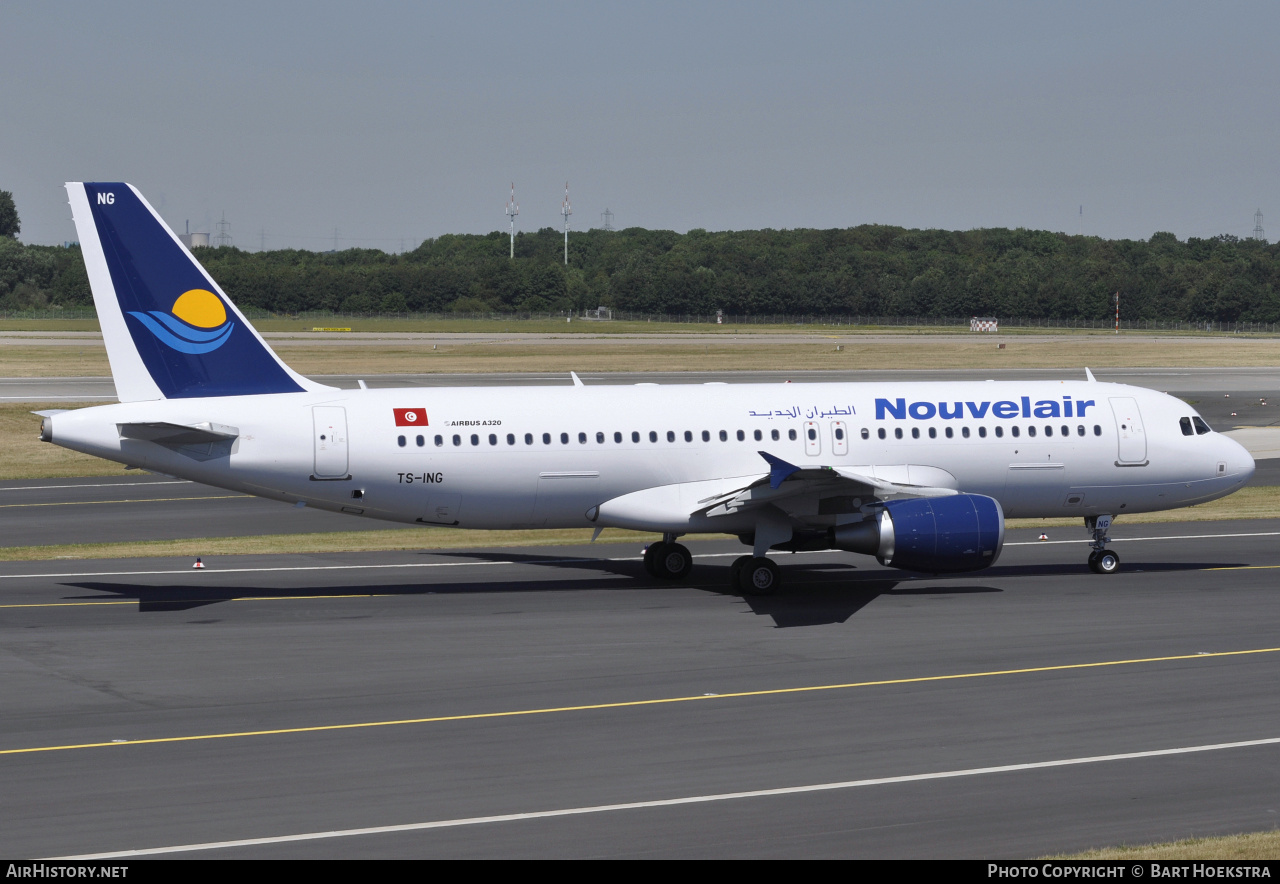 Aircraft Photo of TS-ING | Airbus A320-211 | Nouvelair Tunisie | AirHistory.net #292805