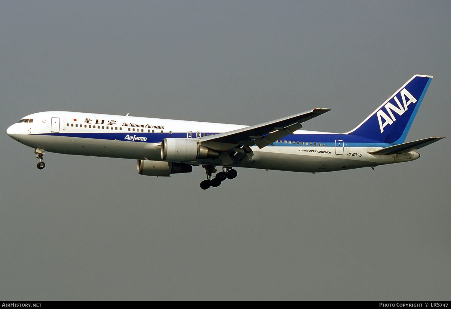 Aircraft Photo of JA8356 | Boeing 767-381/ER | All Nippon Airways - ANA | AirHistory.net #292828