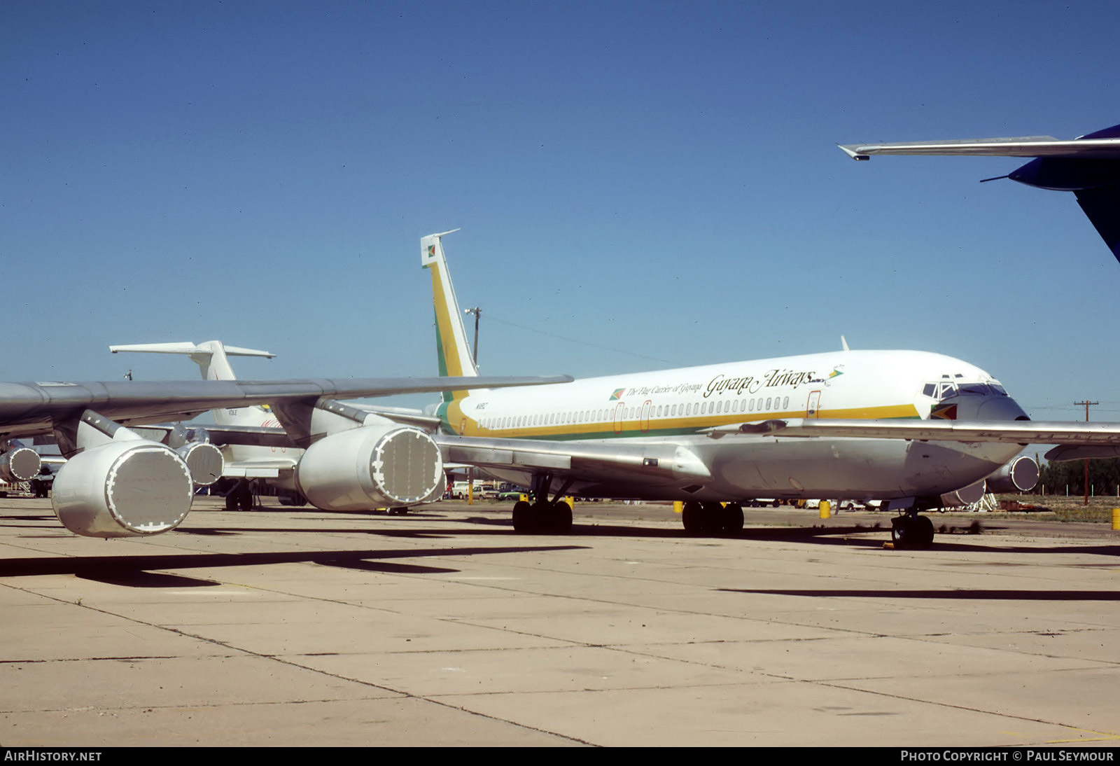 Aircraft Photo of N1181Z | Boeing 707-321B | Guyana Airways | AirHistory.net #292831