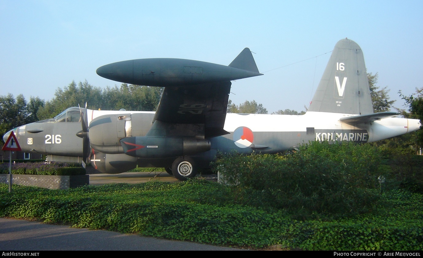 Aircraft Photo of 216 | Lockheed SP-2H Neptune | Netherlands - Navy | AirHistory.net #292835