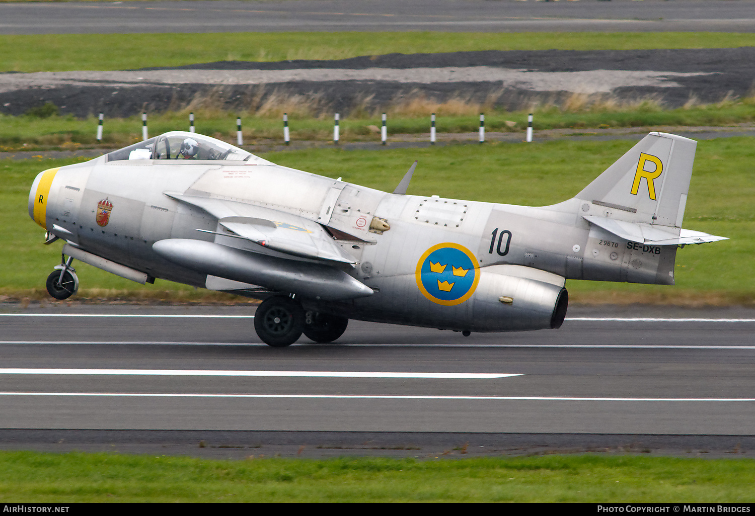 Aircraft Photo of SE-DXB / 29670 | Saab J29F Tunnan | Sweden - Air Force | AirHistory.net #292838