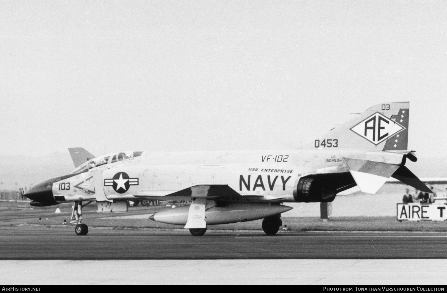 Aircraft Photo of 150453 | McDonnell F-4B Phantom II | USA - Navy | AirHistory.net #292844