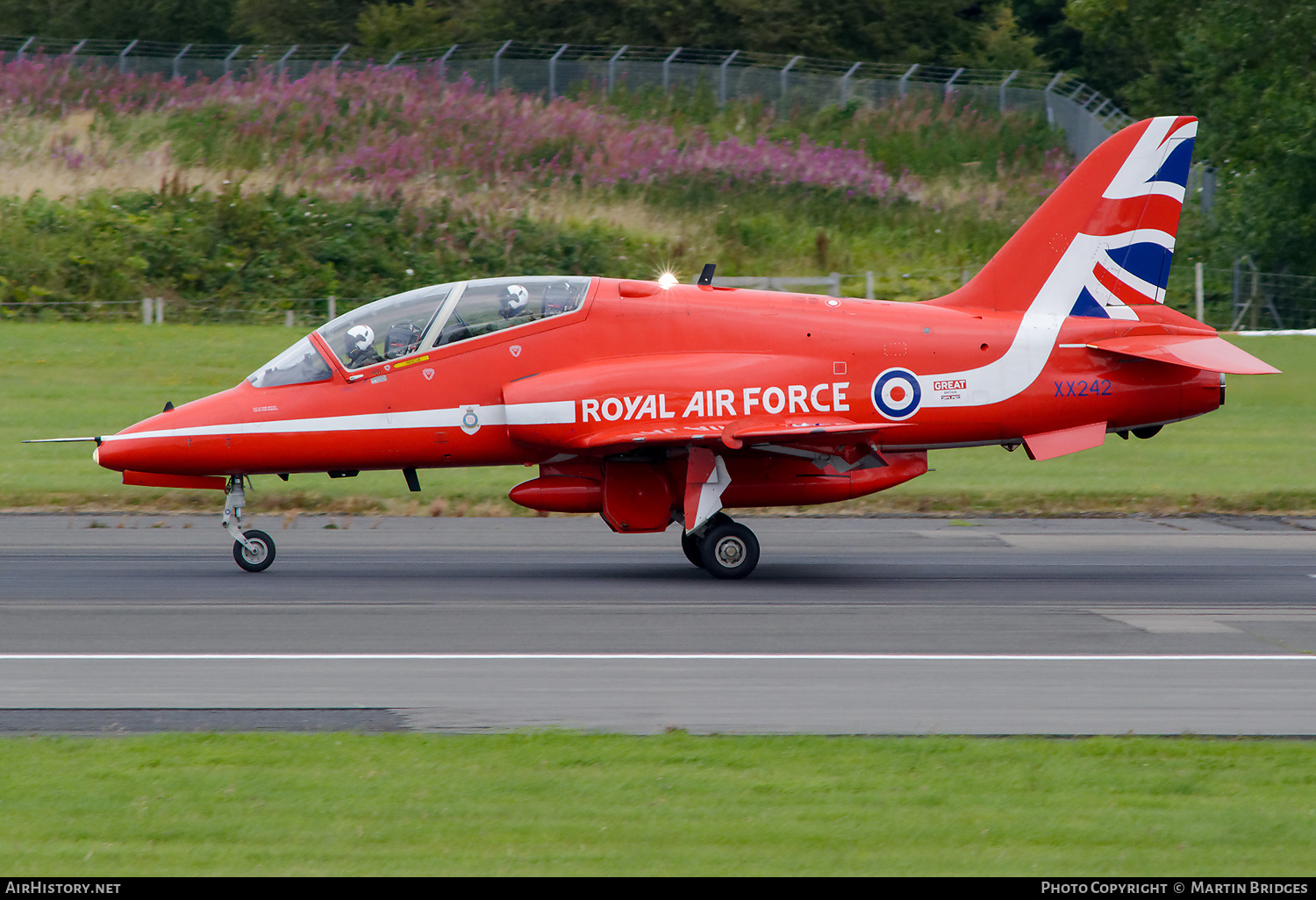Aircraft Photo of XX242 | British Aerospace Hawk T.1 | UK - Air Force | AirHistory.net #292854