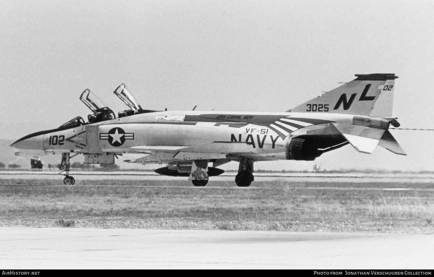 Aircraft Photo of 153025 | McDonnell F-4B Phantom II | USA - Navy | AirHistory.net #292864