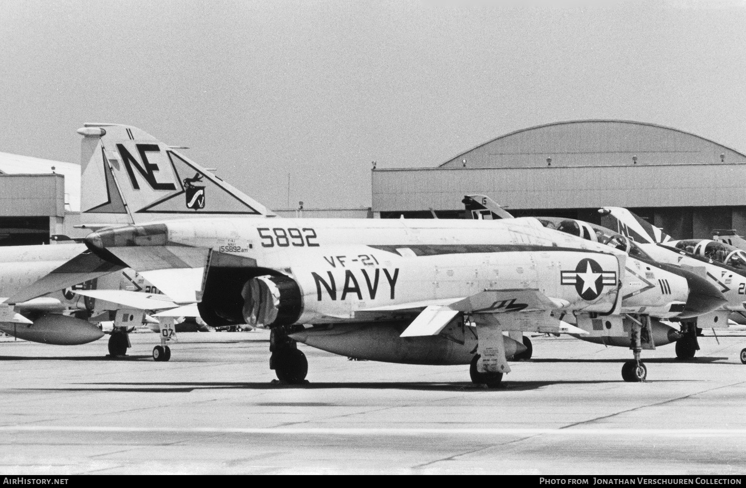 Aircraft Photo of 155892 | McDonnell Douglas F-4J Phantom II | USA - Navy | AirHistory.net #292878