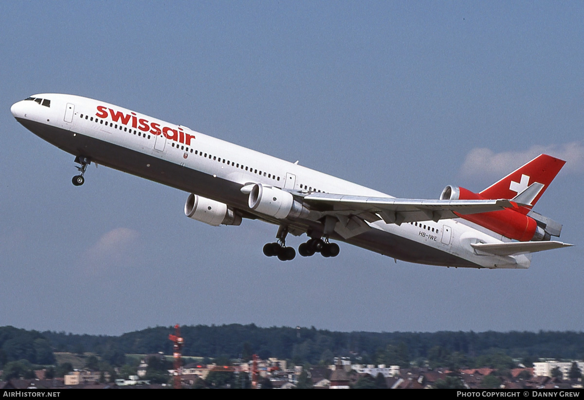 Aircraft Photo of HB-IWE | McDonnell Douglas MD-11 | Swissair | AirHistory.net #292880