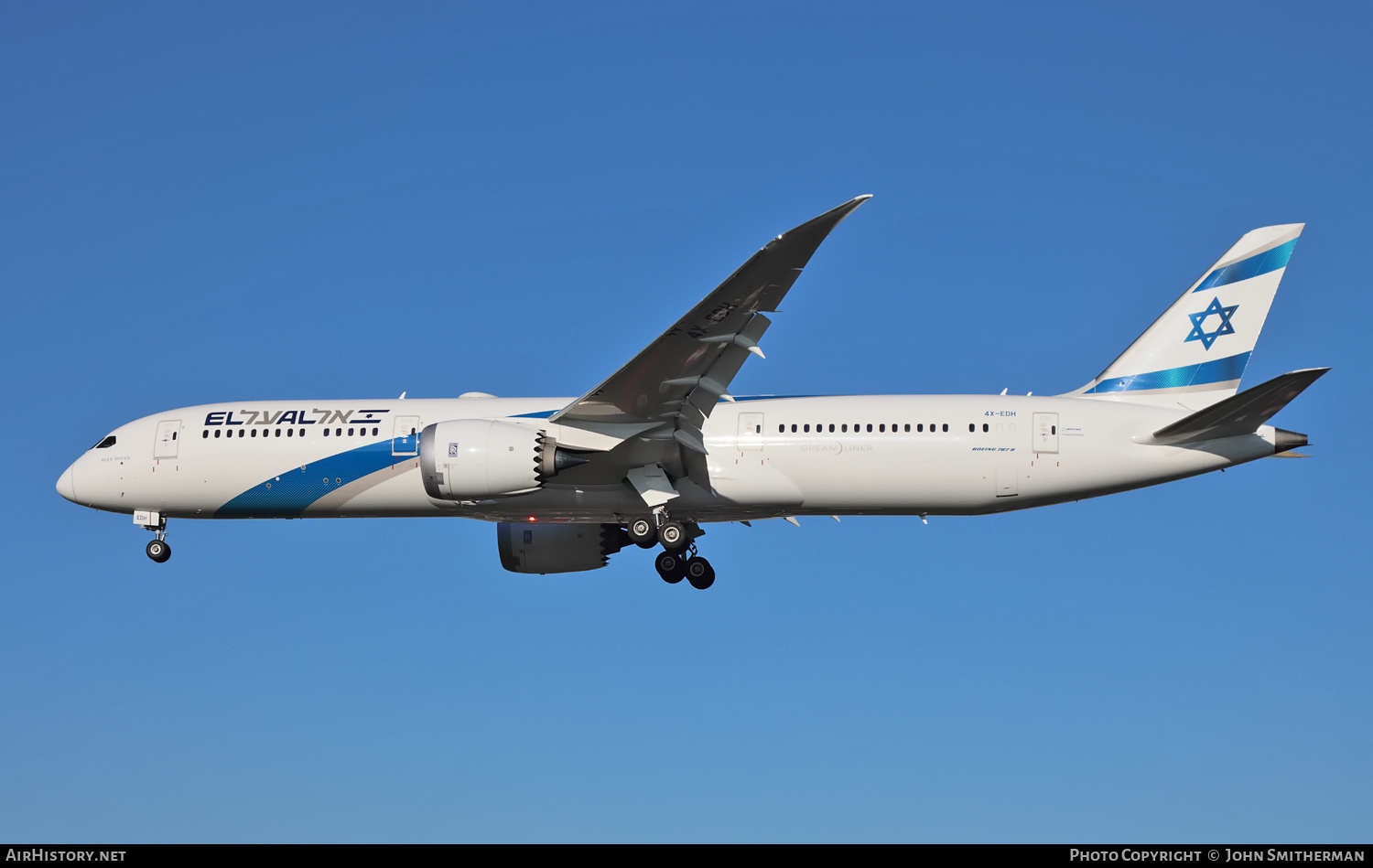 Aircraft Photo of 4X-EDH | Boeing 787-9 Dreamliner | El Al Israel Airlines | AirHistory.net #292886