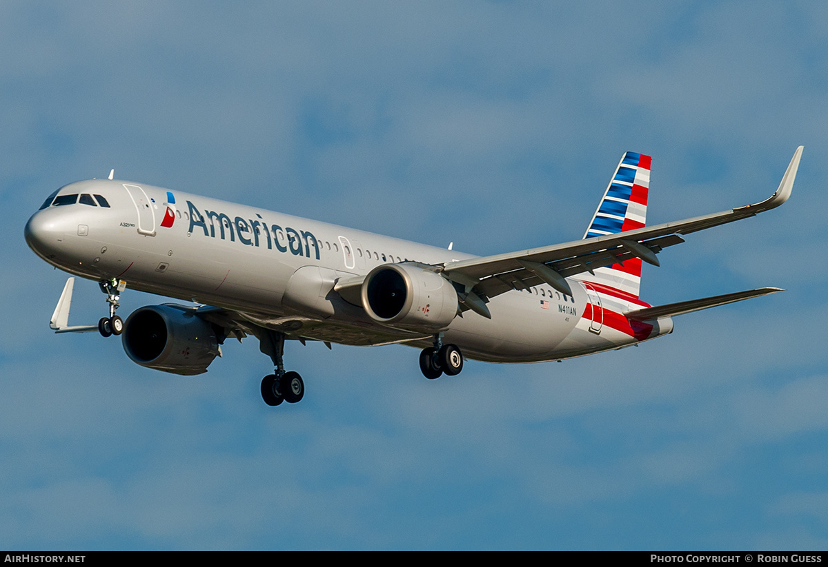 Aircraft Photo of N411AN | Airbus A321-253NX | American Airlines | AirHistory.net #292899