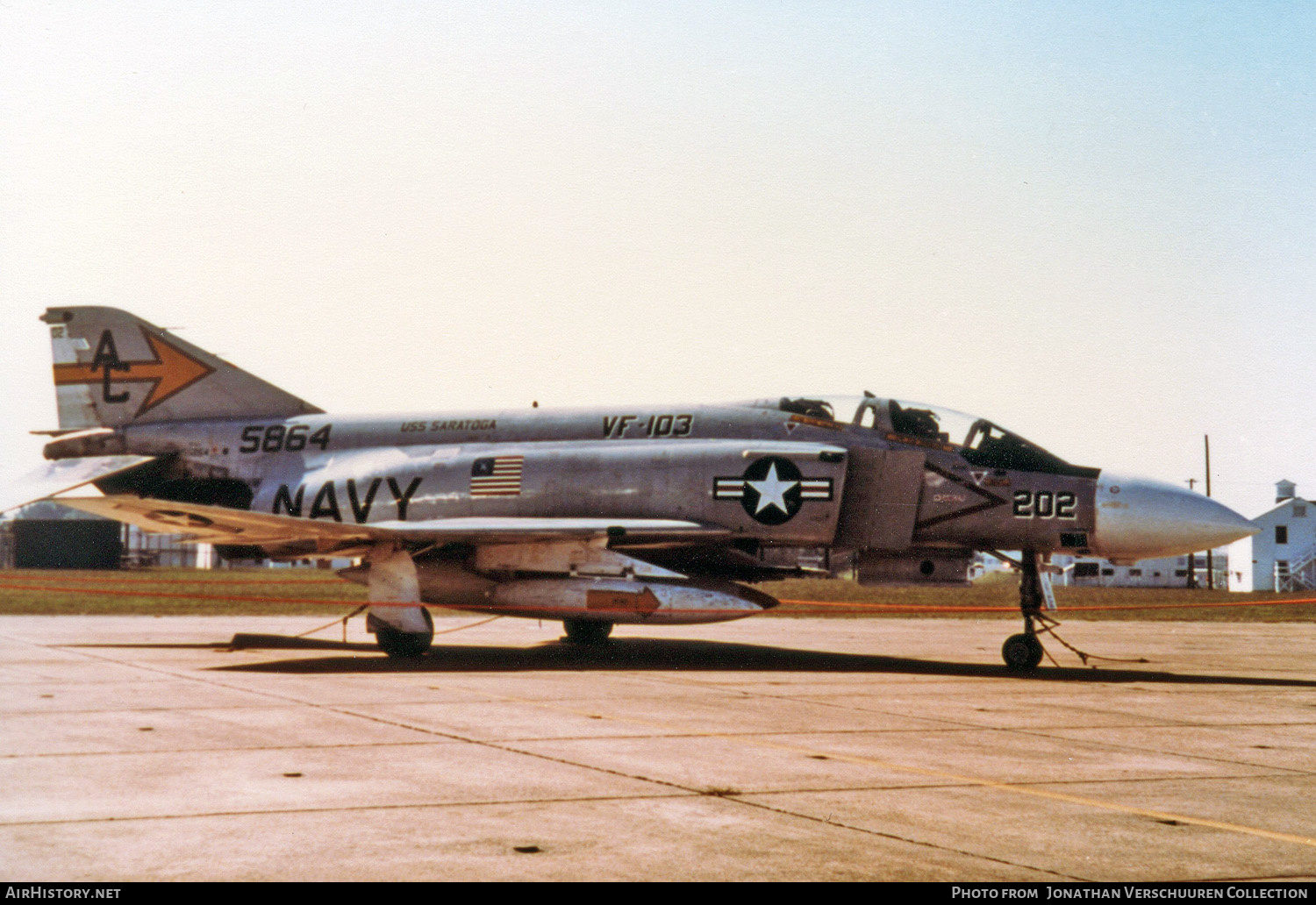 Aircraft Photo of 155864 | McDonnell Douglas F-4J Phantom II | USA - Navy | AirHistory.net #292908