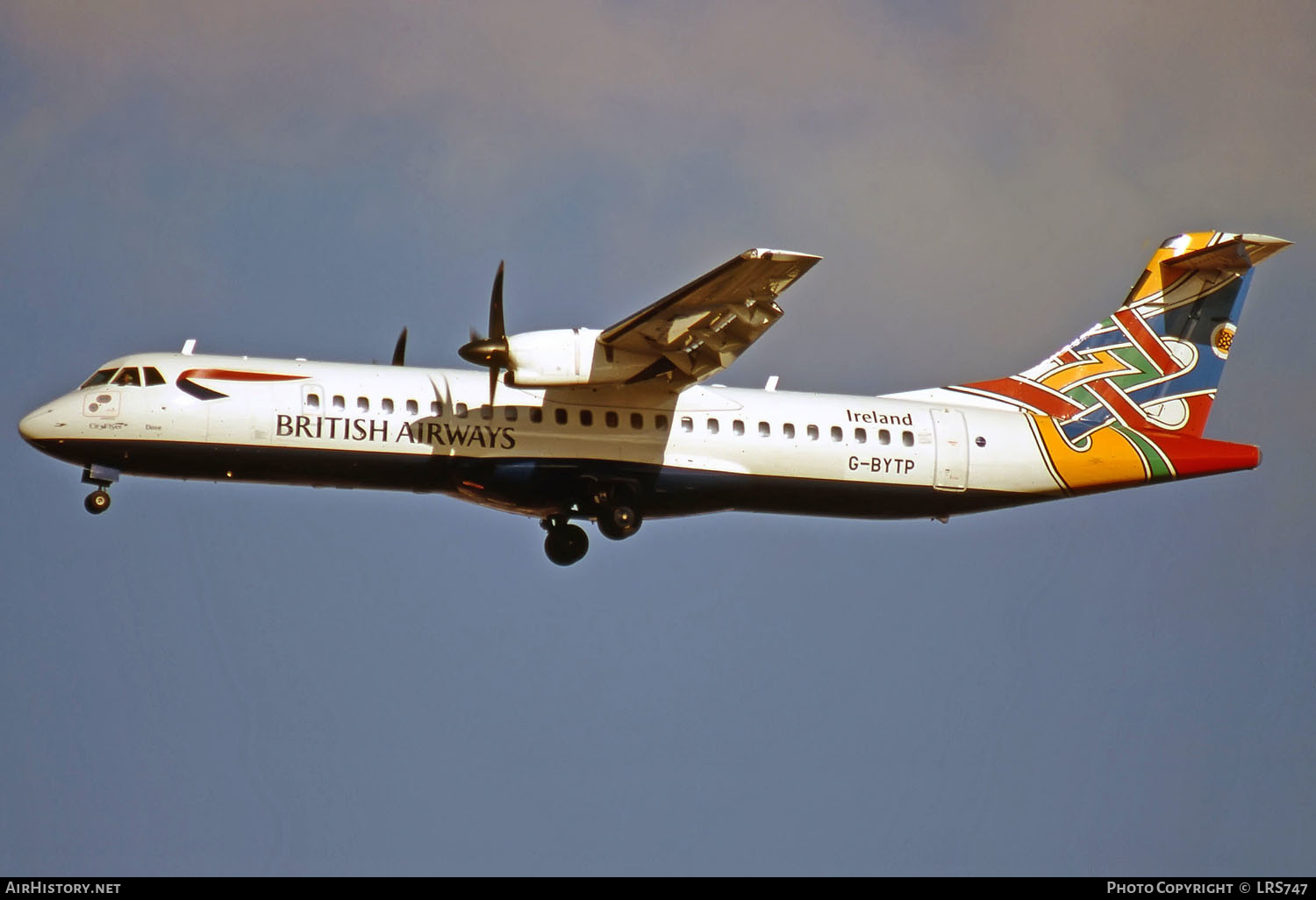 Aircraft Photo of G-BYTP | ATR ATR-72-212 | British Airways | AirHistory.net #292910