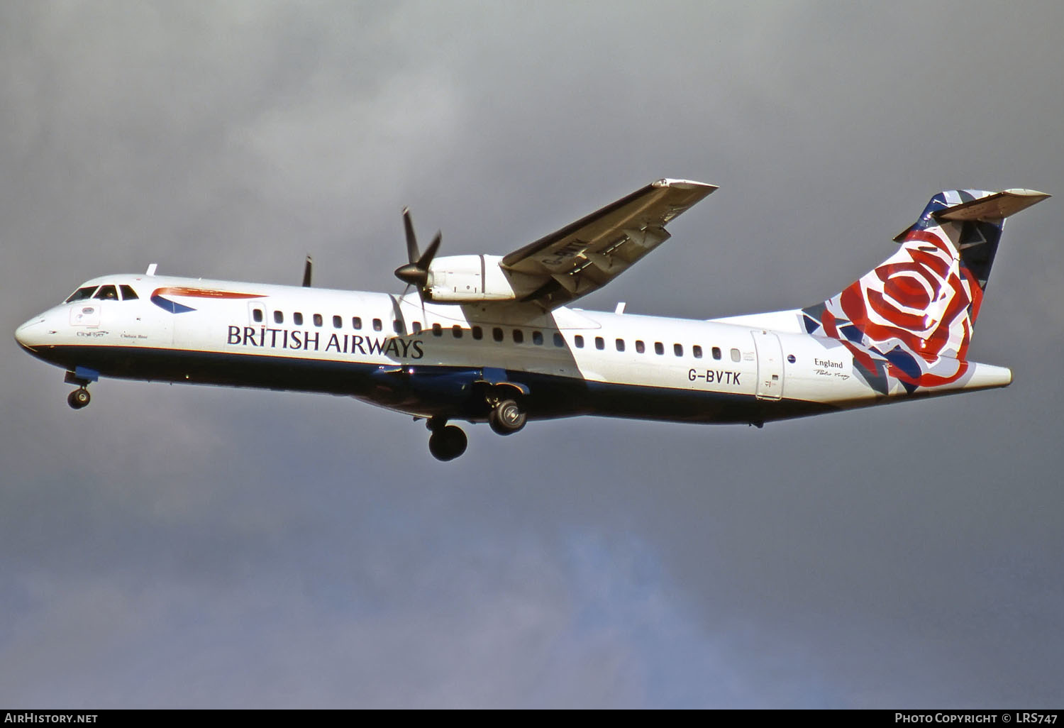 Aircraft Photo of G-BVTK | ATR ATR-72-202 | British Airways | AirHistory.net #292912