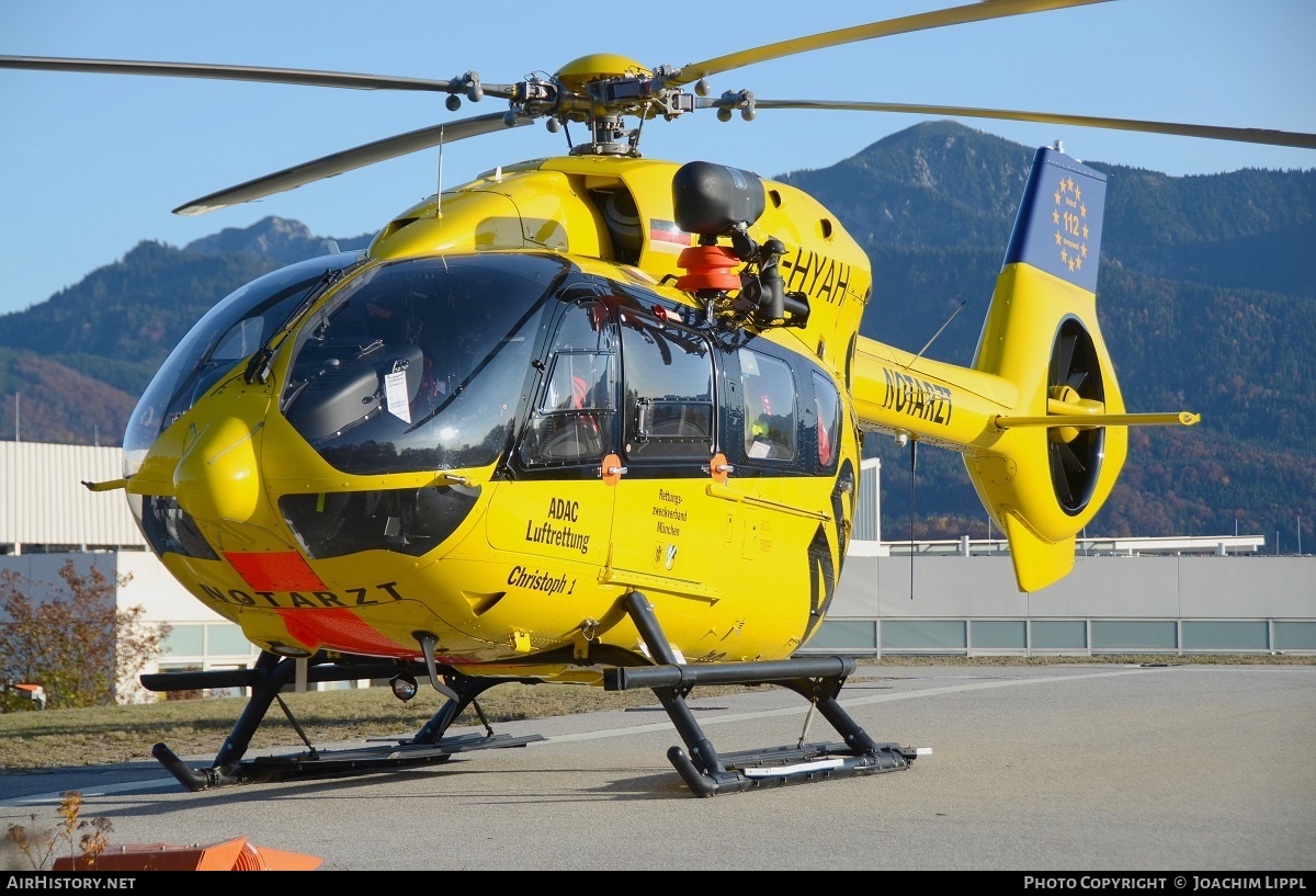 Aircraft Photo of D-HYAH | Airbus Helicopters EC-145 (BK-117 D-2) | ADAC Luftrettung | AirHistory.net #292918