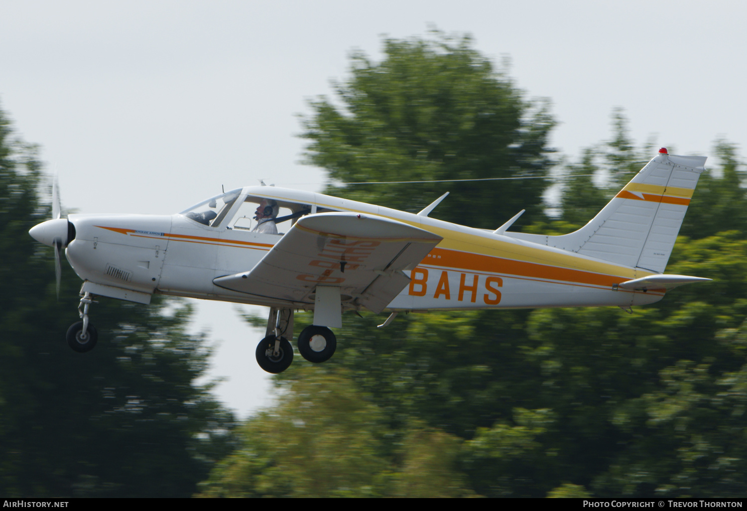 Aircraft Photo of G-BAHS | Piper PA-28R-200 Cherokee Arrow II | AirHistory.net #292926