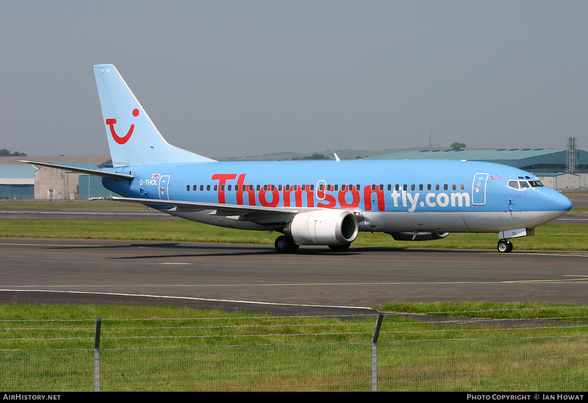 Aircraft Photo of G-THOL | Boeing 737-36N | Thomsonfly | AirHistory.net #292930