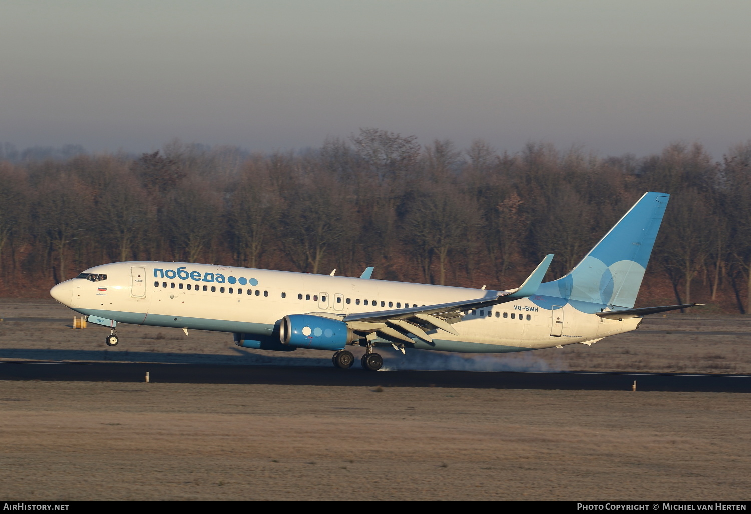 Aircraft Photo of VQ-BWH | Boeing 737-8LJ | Pobeda Airlines | AirHistory.net #292932