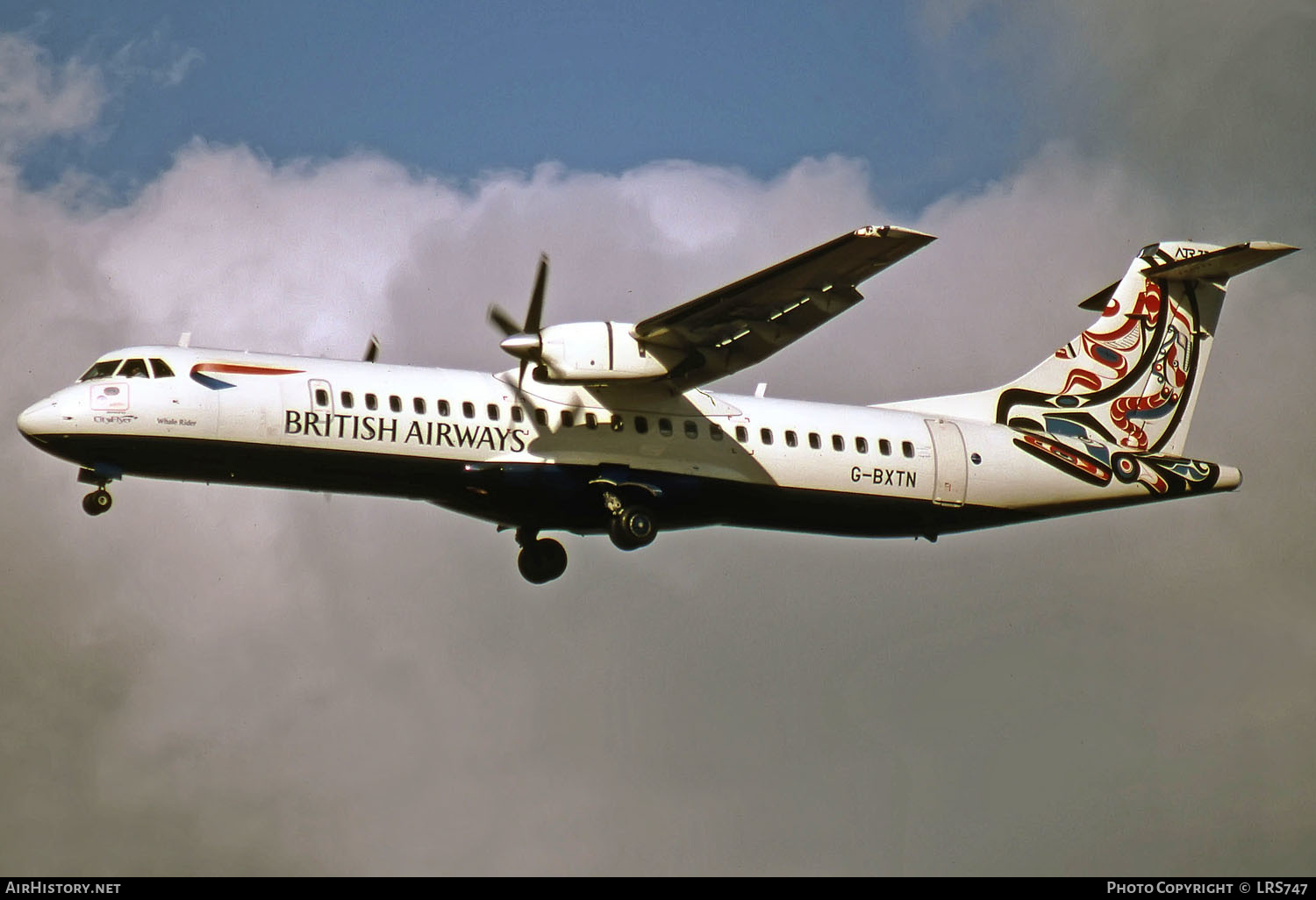 Aircraft Photo of G-BXTN | ATR ATR-72-202 | British Airways | AirHistory.net #292935