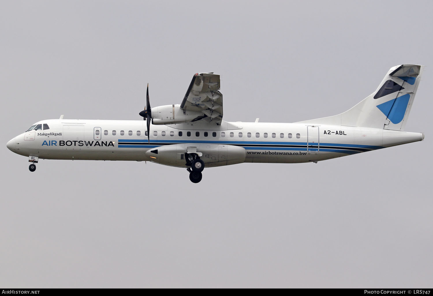 Aircraft Photo of A2-ABL | ATR ATR-72-600 (ATR-72-212A) | Air Botswana | AirHistory.net #292947