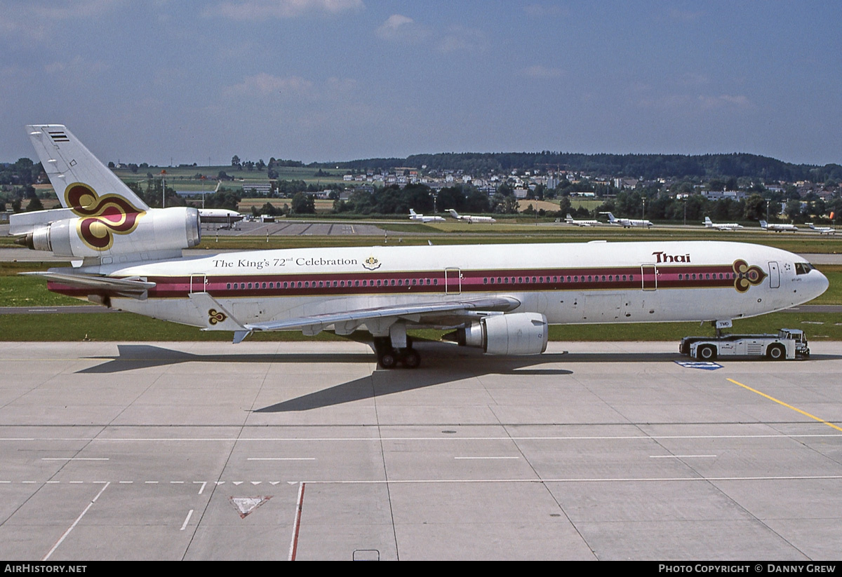Aircraft Photo of HS-TMD | McDonnell Douglas MD-11 | Thai Airways International | AirHistory.net #292950
