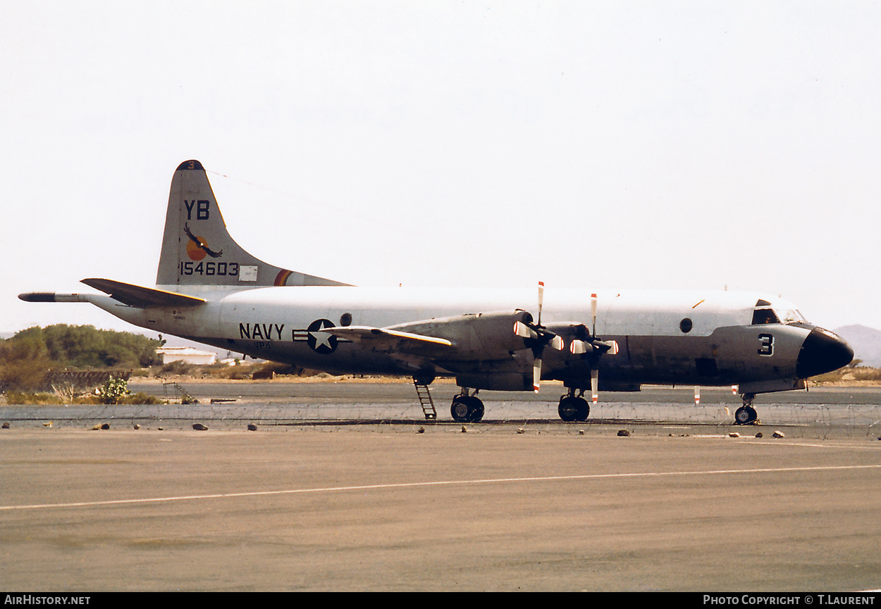 Aircraft Photo of 154603 | Lockheed P-3B Orion | USA - Navy | AirHistory.net #292951