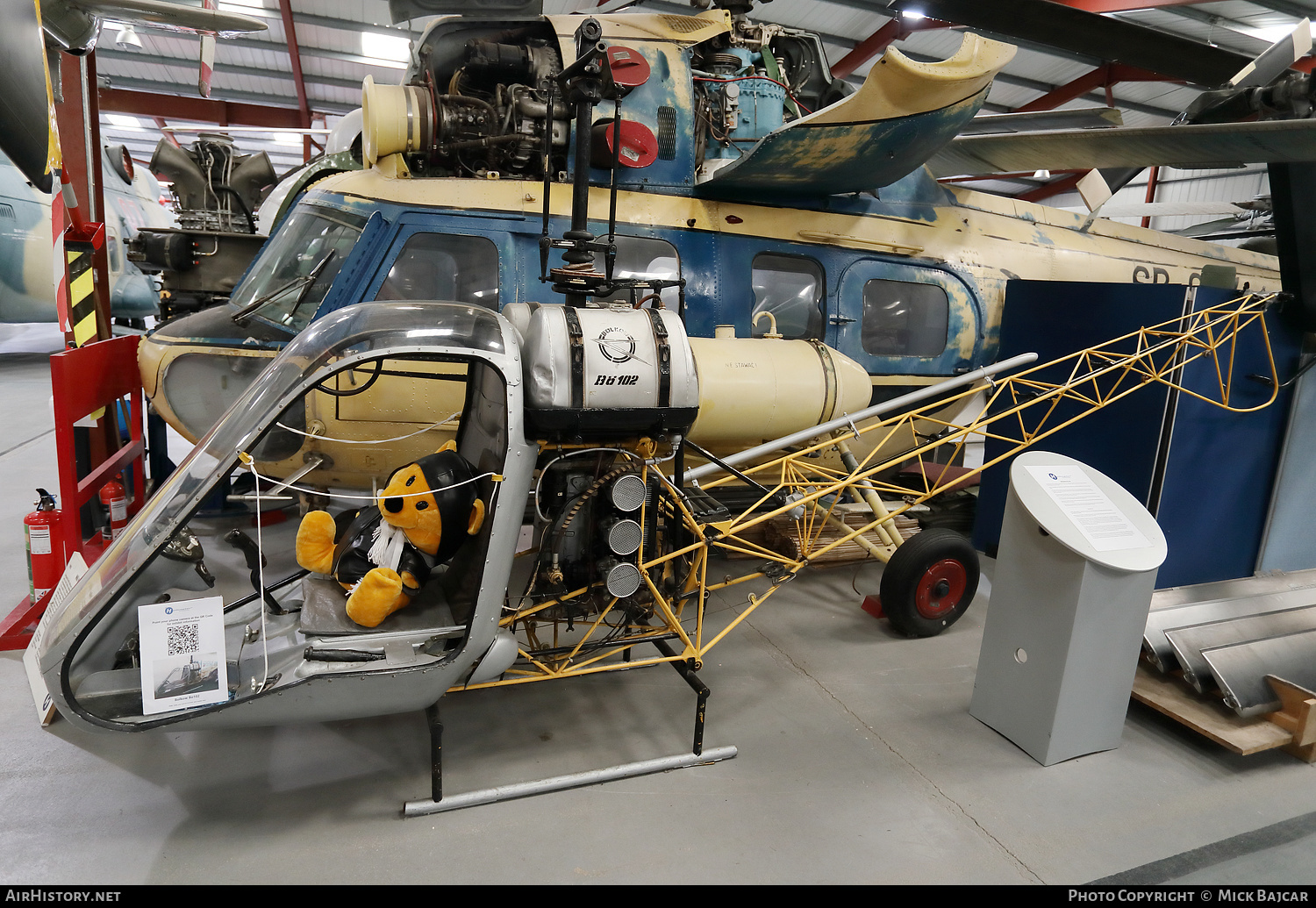Aircraft Photo of D-HMQV | Bolkow BO-102 Helitrainer | AirHistory.net #292979