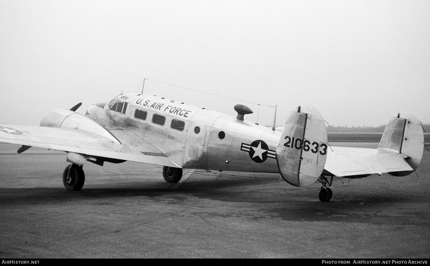 Aircraft Photo of 52-10633 | Beech C-45H Expeditor | USA - Air Force | AirHistory.net #292986
