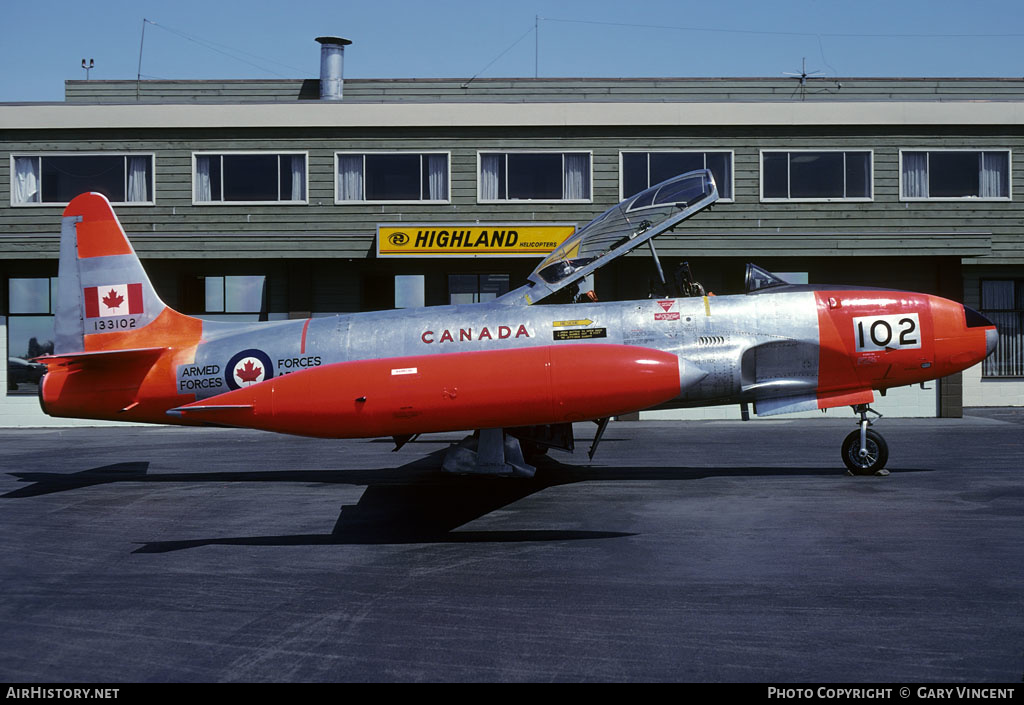 Aircraft Photo of 133102 | Canadair CT-133 Silver Star 3 | Canada - Air Force | AirHistory.net #293000