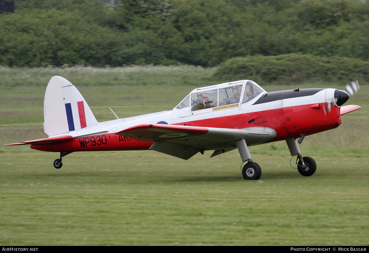 Aircraft Photo of G-BXHF / WP930 | De Havilland DHC-1 Chipmunk Mk22 | UK - Air Force | AirHistory.net #293013