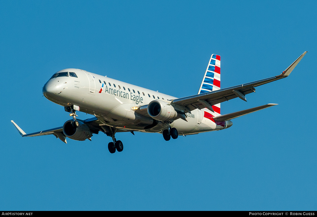 Aircraft Photo of N233NN | Embraer 175LR (ERJ-170-200LR) | American Eagle | AirHistory.net #293020