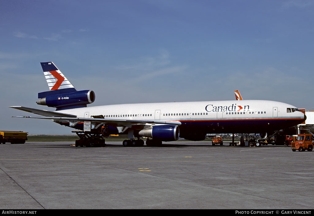 Aircraft Photo of C-FCRD | McDonnell Douglas DC-10-30 | Canadian Airlines | AirHistory.net #293022