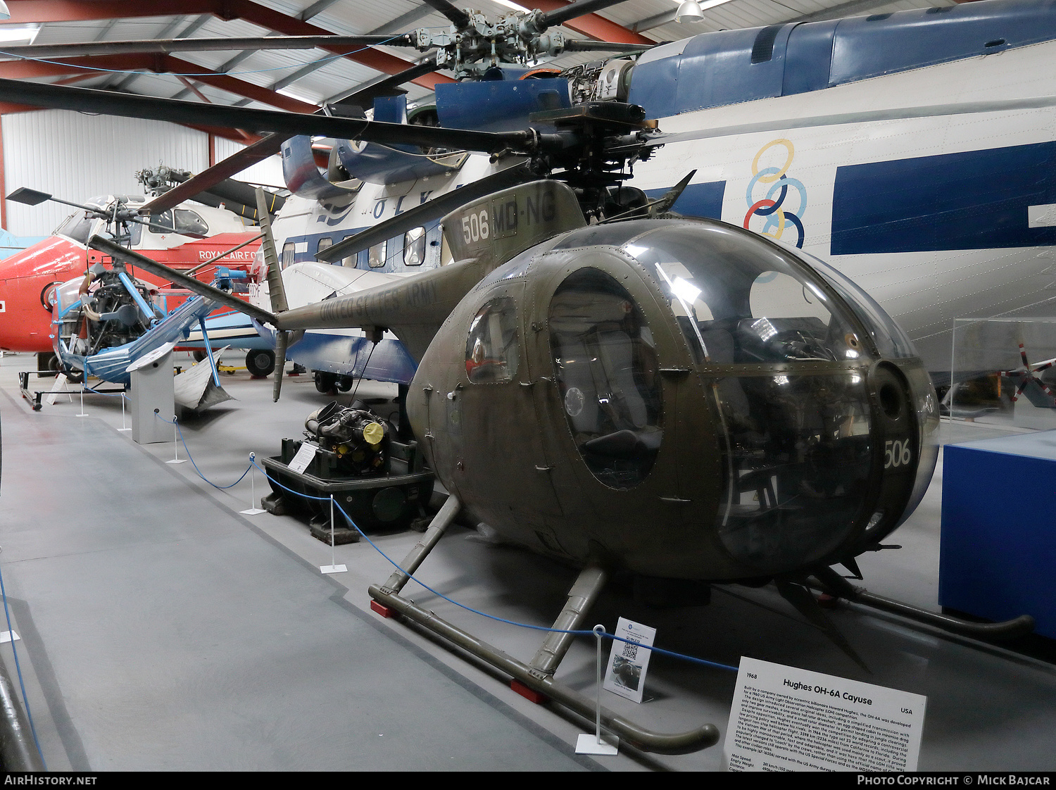 Aircraft Photo of 67-16506 / 16506 | Hughes OH-6A Cayuse (369A) | USA - Army | AirHistory.net #293027
