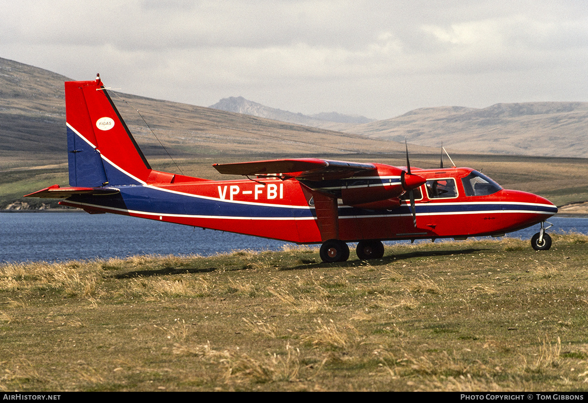 Aircraft Photo of VP-FBI | Britten-Norman BN-2B-26 Islander | FIGAS - Falkland Islands Government Air Service | AirHistory.net #293037