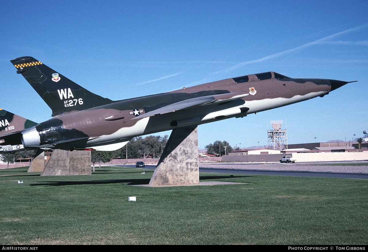 Aircraft Photo of 63-8276 / AF63-276 | Republic F-105G Thunderchief | USA - Air Force | AirHistory.net #293048