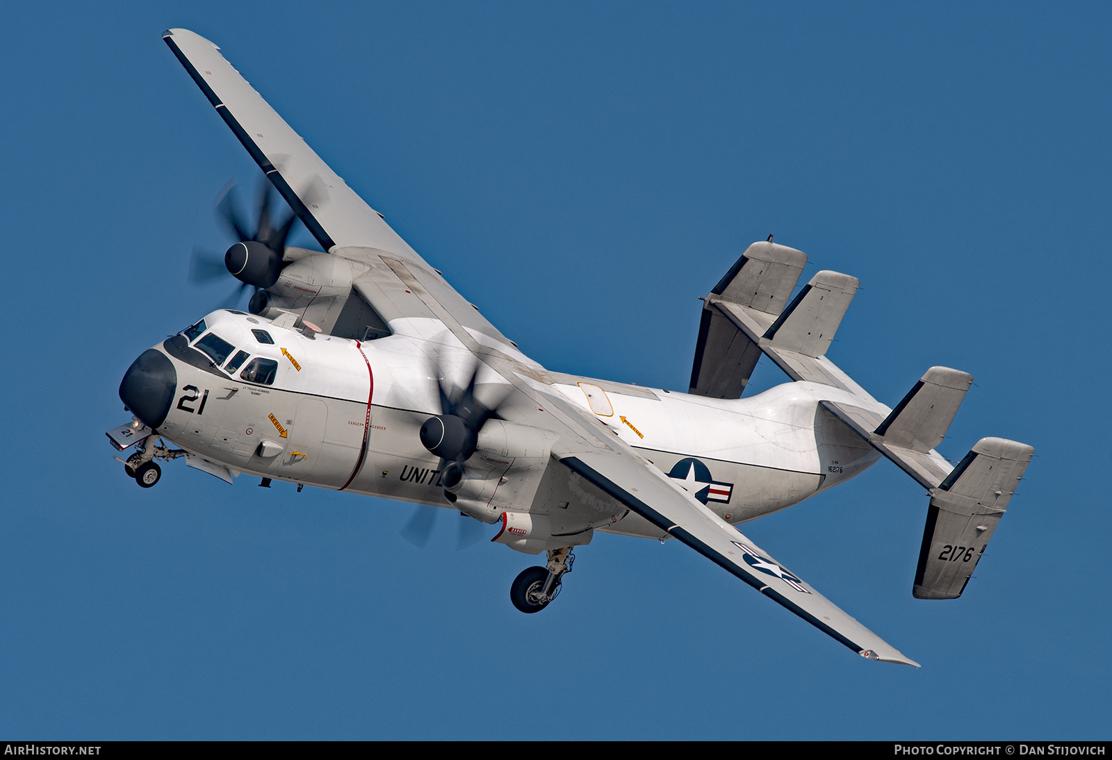 Aircraft Photo of 162176 / 2176 | Grumman C-2A Greyhound | USA - Navy | AirHistory.net #293053