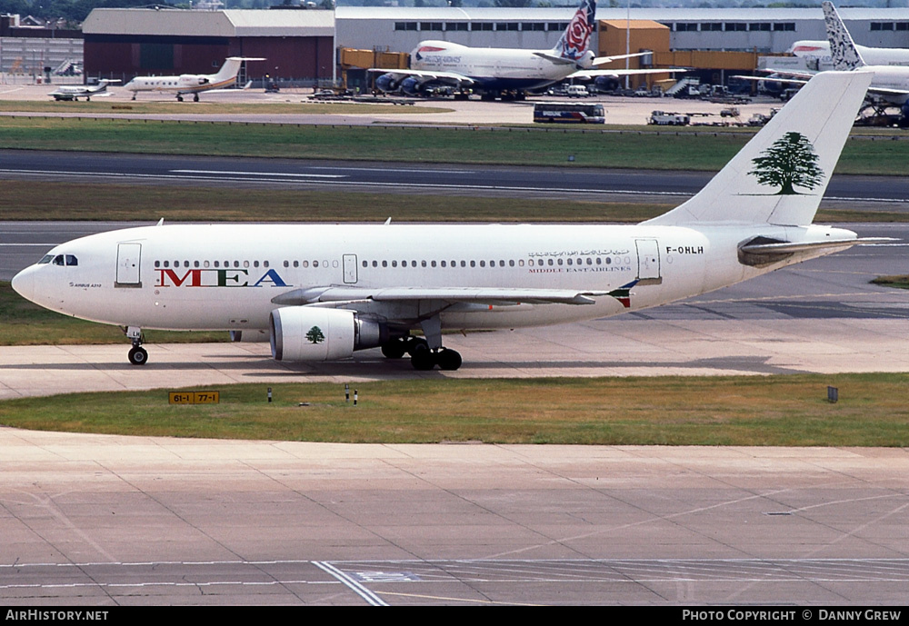 Aircraft Photo of F-OHLH | Airbus A310-304 | MEA - Middle East Airlines | AirHistory.net #293056