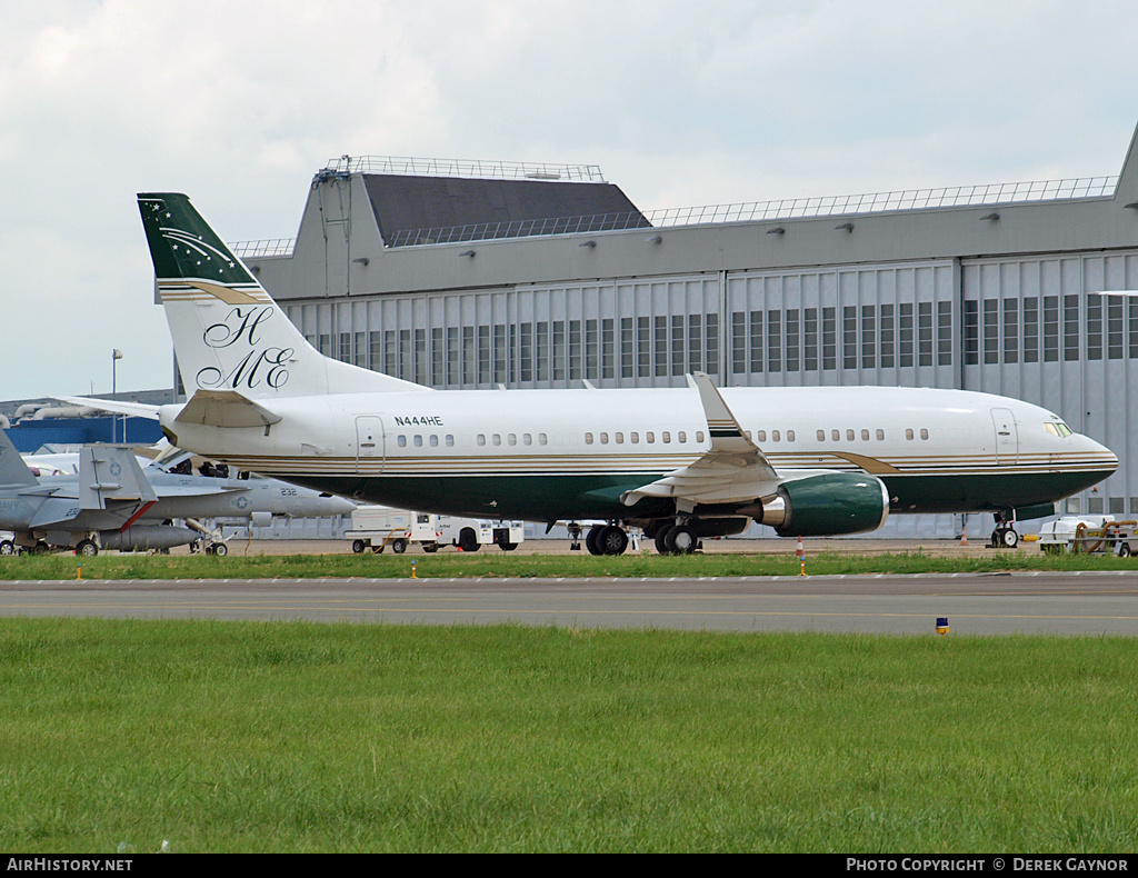 Aircraft Photo of N444HE | Boeing 737-39A | AirHistory.net #293059