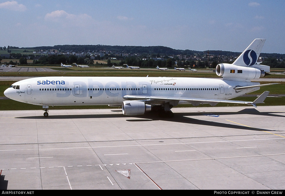 Aircraft Photo of OO-CTC | McDonnell Douglas MD-11 | Sabena | AirHistory.net #293063