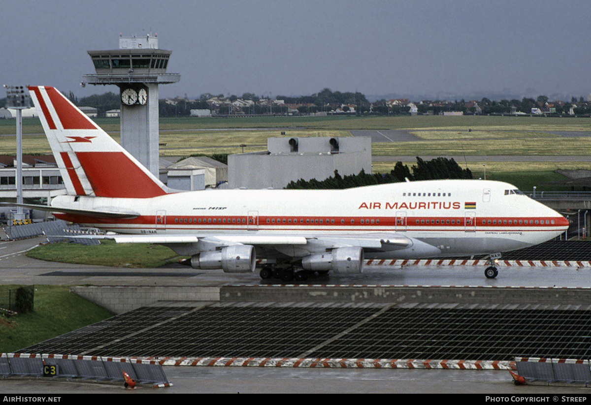 Aircraft Photo of 3B-NAR | Boeing 747SP-44 | Air Mauritius | AirHistory.net #293108