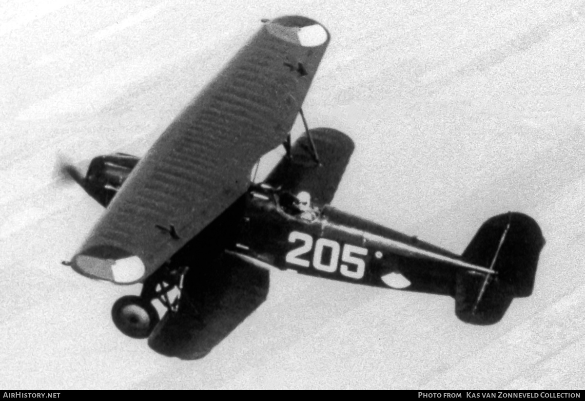 Aircraft Photo of 205 | Fokker D.XVII | Netherlands - Air Force | AirHistory.net #293114